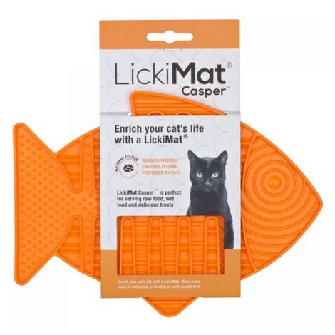 LickiMat Classic Casper – pomarańczowa - zdjęcie 1