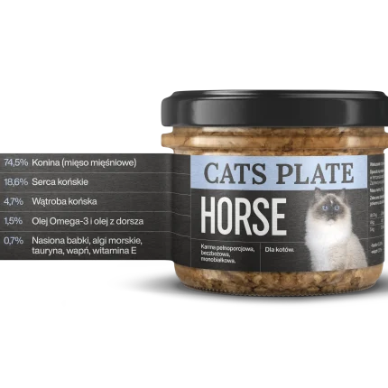 Cats Plate Horse 180g - zdjęcie 1