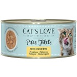 CAT'S LOVE Filet Pur Huhn – filety z kurczaka 100g
