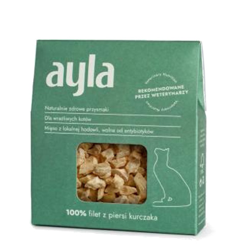 AYLA Filet z piersi kurczaka – przysmak dla kota 28g