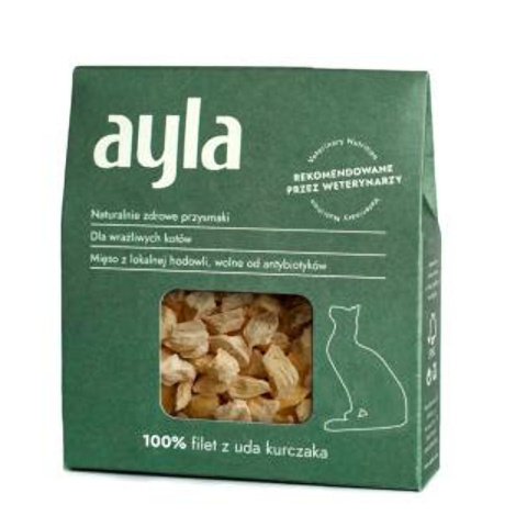 AYLA Filet z uda kurczaka – przysmak dla kota 28g