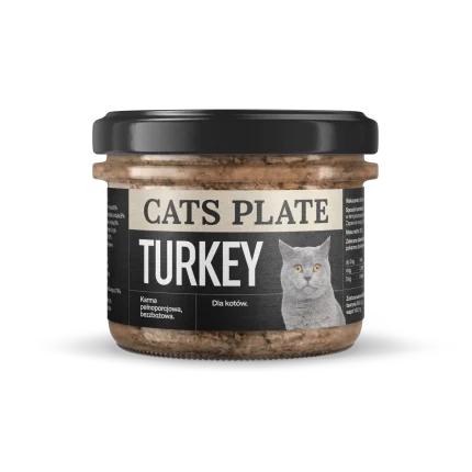 Cats Plate Turkey 180g