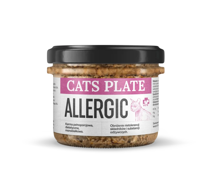 Cats Plate Vet Allergic 180g