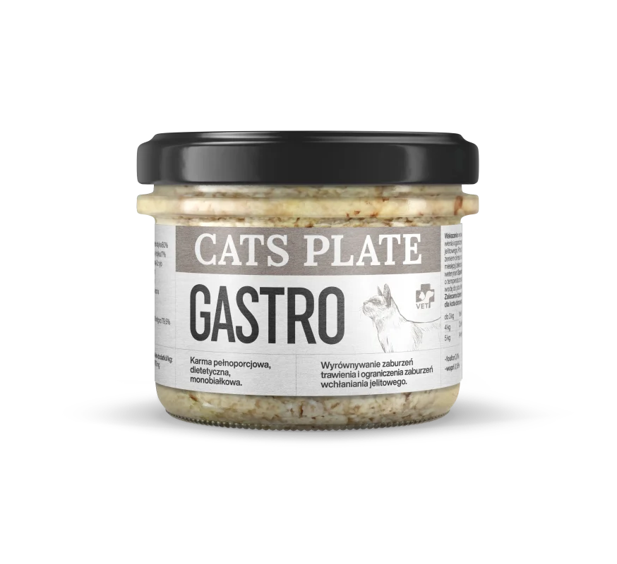Cats Plate Vet Gastro 180g