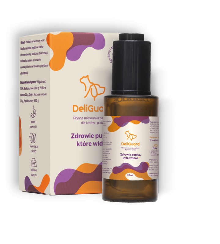 Deliguard Postbiotyk dla Psów i Kotów 30ml