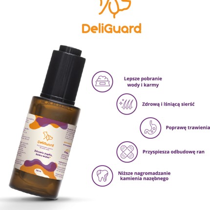 Deliguard Postbiotyk dla Psów i Kotów 30ml - zdjęcie 1