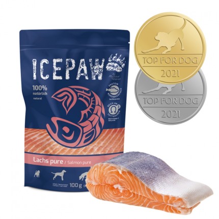 ICEPAW High Premium Lachs – czysty łosoś dla psów