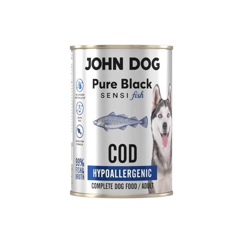 John Dog Pure Black Sensi Fish – Dorsz