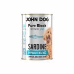 John Dog Pure Black Sensi Fish – Sardynka 400g