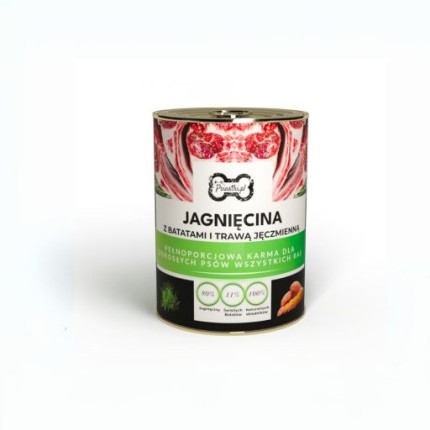 Psiastki Green Line Jagnięcina z batatami 400g