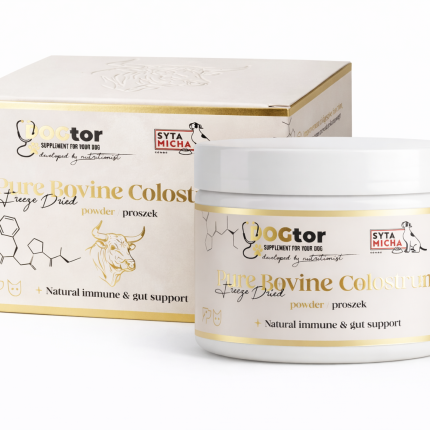 Syta Micha DOGTOR Colostrum 150g – Siara bydlęca 20% IgG