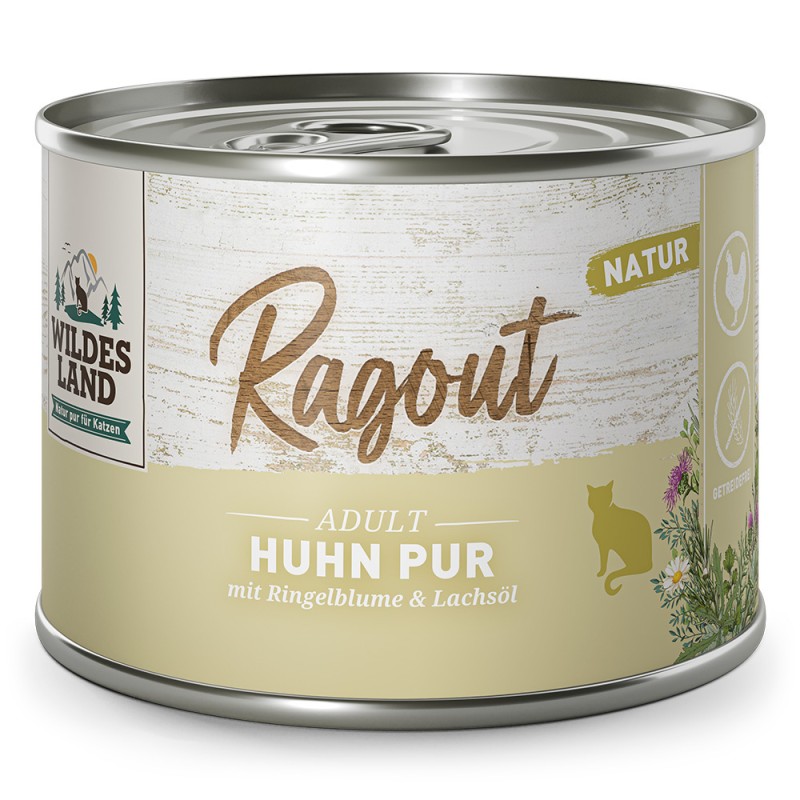 Wildes Land CAT Ragout Pur – Kurczak 180g