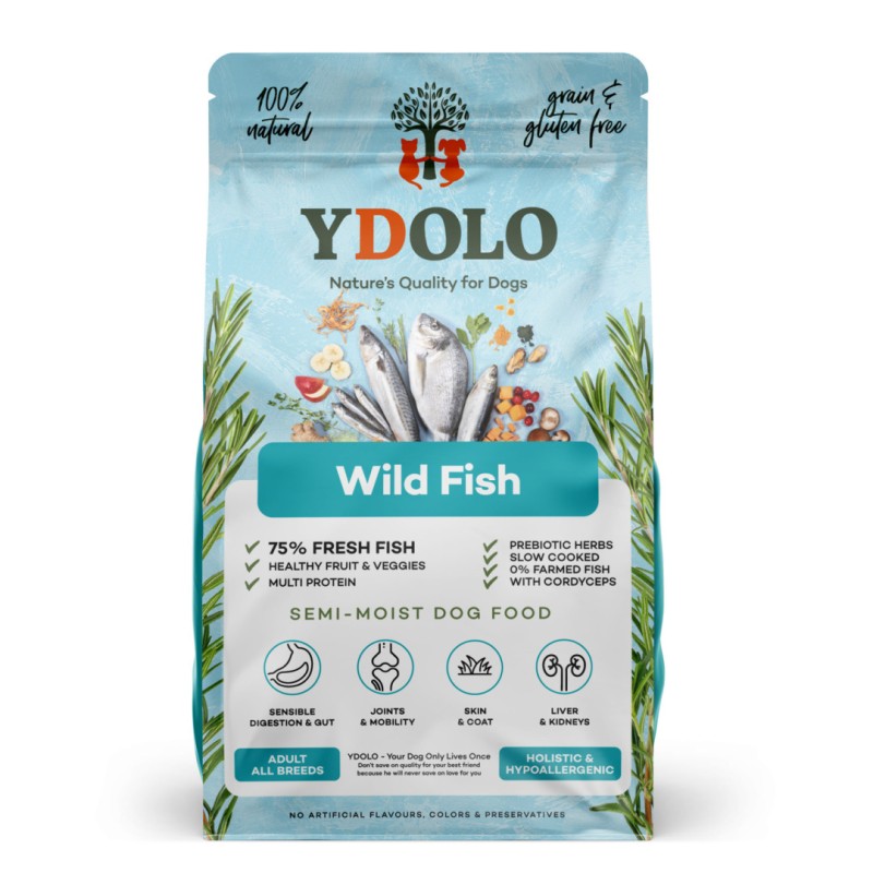 YDOLO Wild Fish – Ryby Morskie Karma Półwilgotna