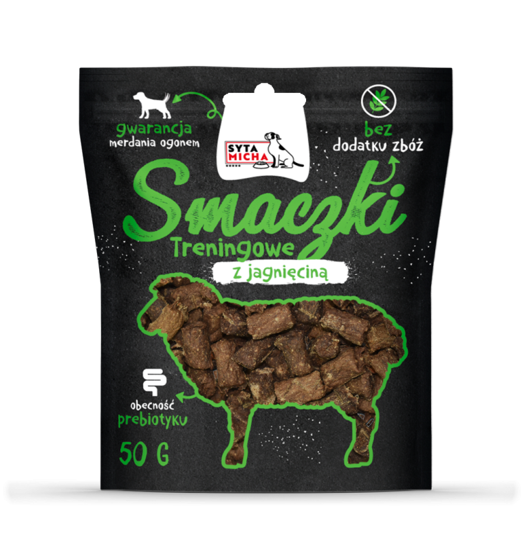 Smaczki treningowe z jagnięciną 50g