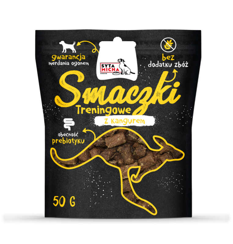 Smaczki treningowe z kangurem 50g