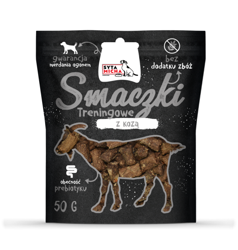 Smaczki treningowe z kozą 50g