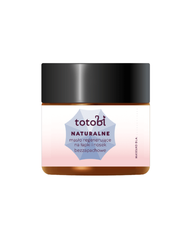 Naturalne masełko regenerujące do łapek i noska, bezzapachowe, 50 ml