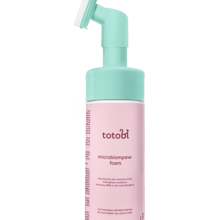 MicrobiomPaw Foam – wzmacniająca mikrobiom pianka do mycia łapek bez użycia wody, 200 ml