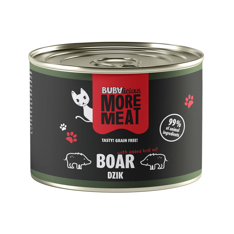BUBAlicious More Meat Mono Dzik 185g