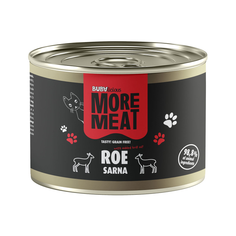 BUBAlicious More Meat Mono Sarna 185g