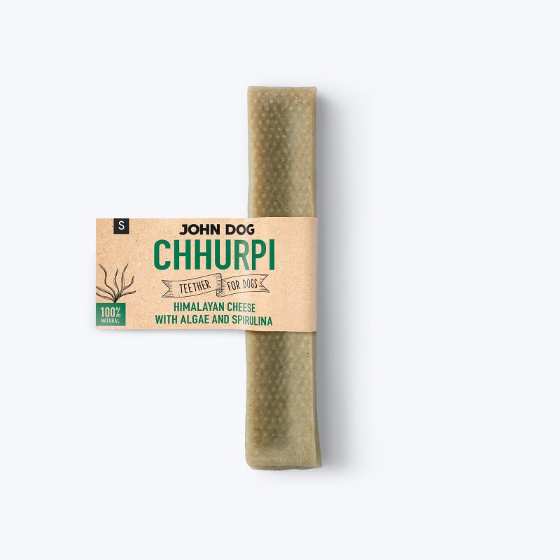 John Dog Ser Himalajski Chhurpi z Algami i Spirulina