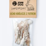 John Dog Ucho Krolicze z Futrem 5 szt