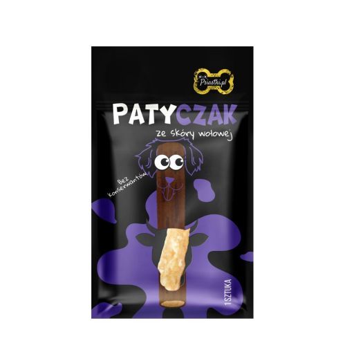Psiastki Patyczak Paluch ze Skóry Wołowej
