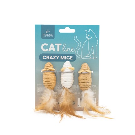 CatLine Crazy Mice — Zabawka dla kota