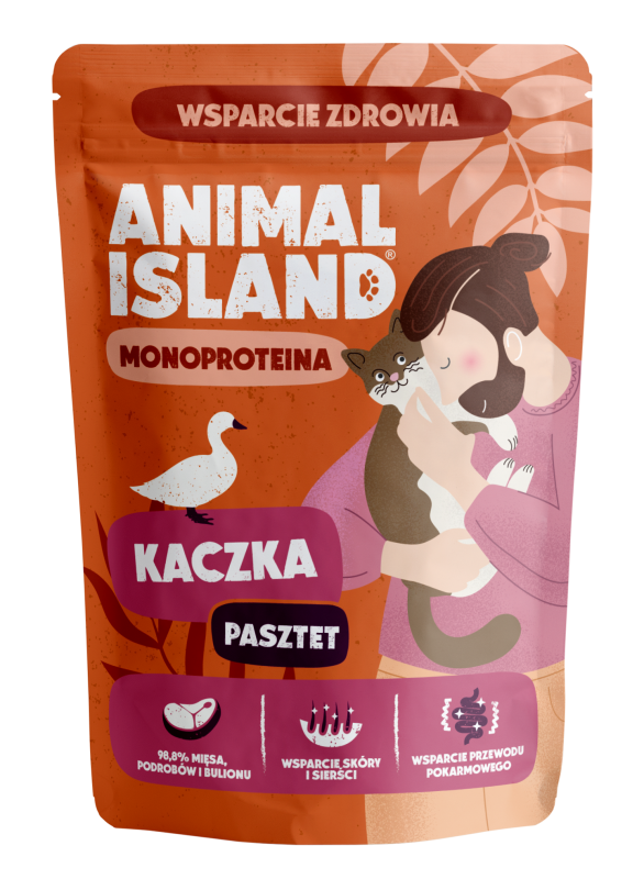 Animal Island Monoproteina Kot Kaczka 100g
