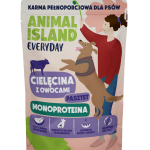 Animal Island Everyday Mono Pies Cielęcina z owocami 300g