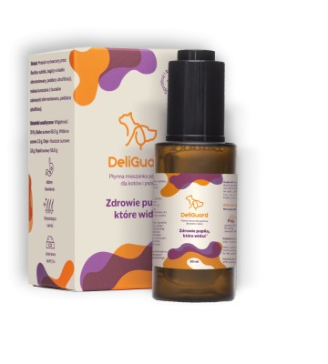 Deliguard Postbiotyk dla Psów i Kotów 30ml